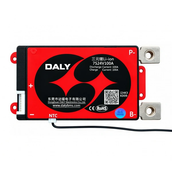DALY 7S 100A Balanslı Li-ion BMS Batarya Koruma Devresi – NTCli