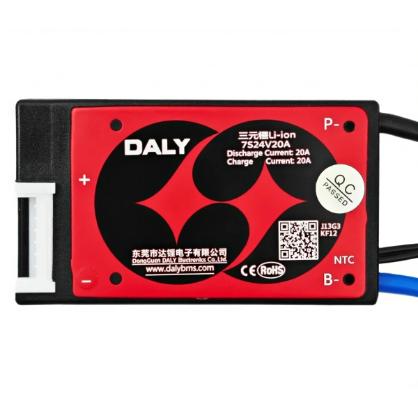 DALY 7S 20A Balanslı Li-ion BMS Batarya Koruma Devresi – NTCli
