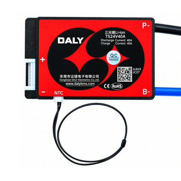 DALY 7S 40A Balanslı Li-ion BMS Batarya Koruma Devresi – NTCli