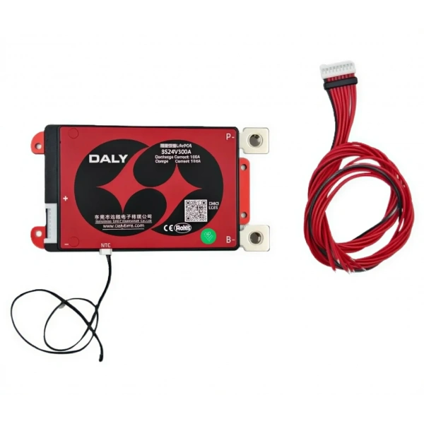 DALY 8S 100A Balanslı LiFePO4 BMS Batarya Koruma Devresi – NTCli