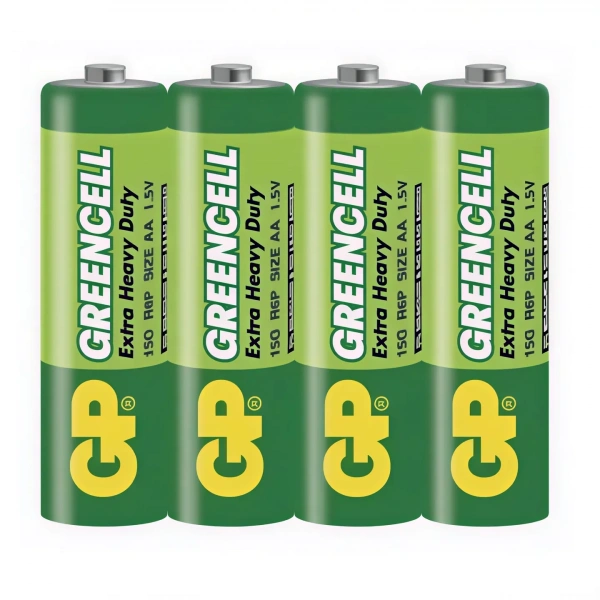 GP 15G Greencell R6 AA 1.5V Kalem Pil 4lü Shrink