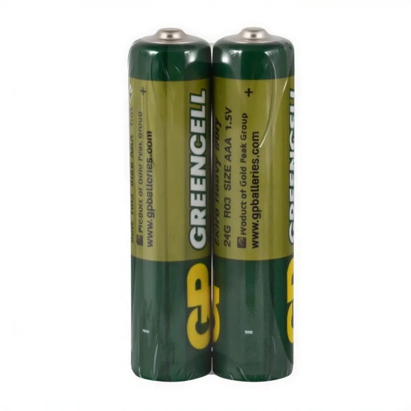 GP 24G Greencell R03 AAA 1.5V Kalem Pil 2li Shrink