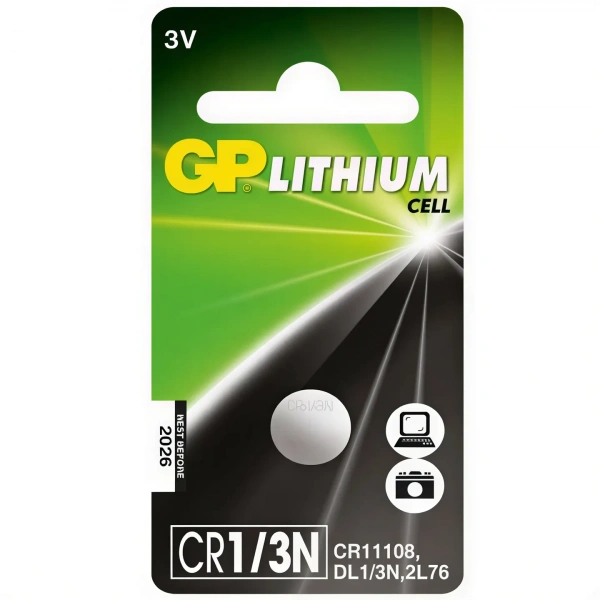 GP CR1/3N 3V Lityum Düğme Pil Tekli
