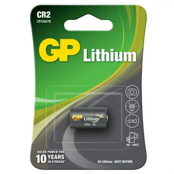 GP CR2 3V Lityum Fotoğraf Makinesi Pili Tekli