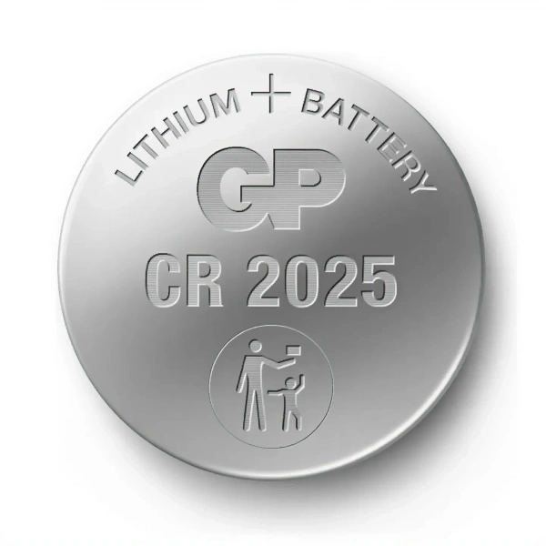 GP CR2025 3V Lityum Düğme Pil Tekli