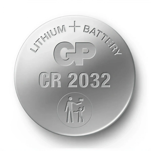 GP CR2032 3V Lityum Düğme Pil 5li Kart
