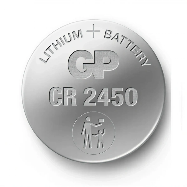 GP CR2450 3V Lityum Düğme Pil 10lu Set