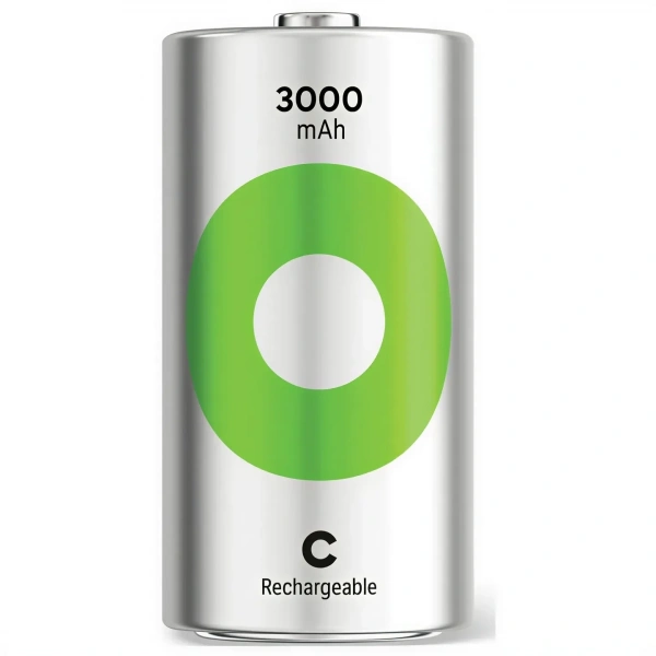 GP ReCyko 3000 Serisi 3000 mAh NiMH C Orta Boy 2li Şarjlı Pil