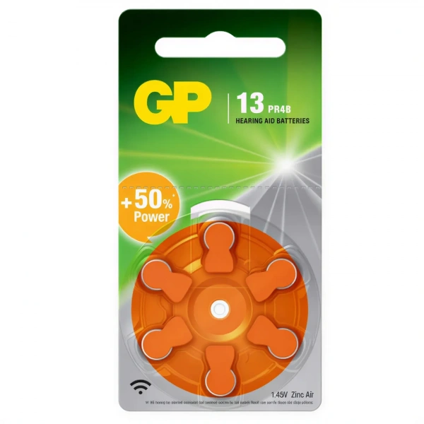 GP ZA13 1.45V İşitme Cihazı Pili 6lı Kart