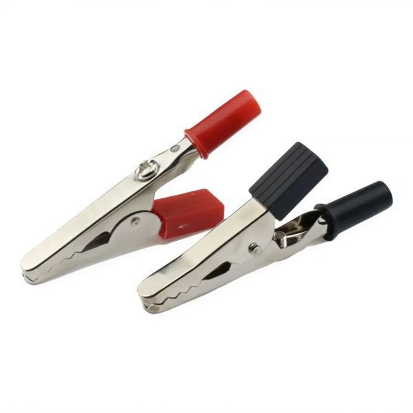 IC-243 WD029 55 mm 10A Krokodil Akü Maşası Seti - Kırmızı ve Siyah