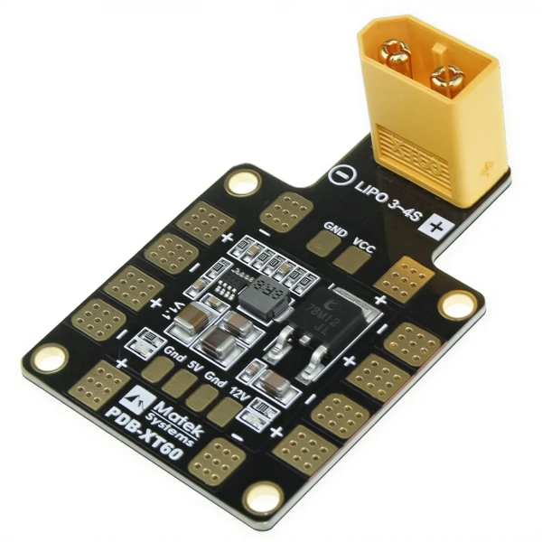 Matek PDB-XT60 5V ve 12V BECli ESC Güç Dağıtım Kartı