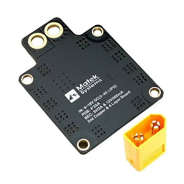 Matek PDB-XT60 5V ve 12V BECli ESC Güç Dağıtım Kartı