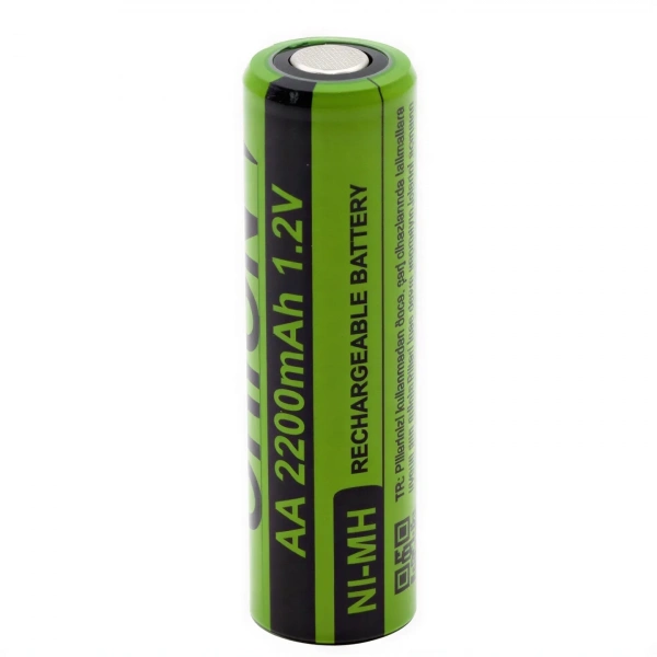 Orion 1.2V Ni-MH AA 2200mAh Düz Kafa Şarj Edilebilir Kalem Pil