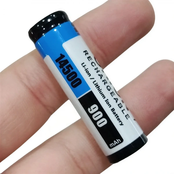 Orion 14500 3.7V 900mAh 3C Düz Kafa Li-ion Şarj Edilebilir AA Kalem Pil
