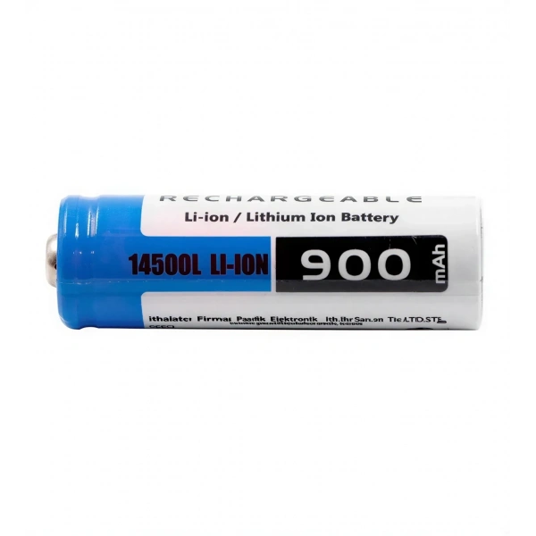 Orion 14500 3.7V 900mAh 3C Li-ion Şarj Edilebilir AA Kalem Pil
