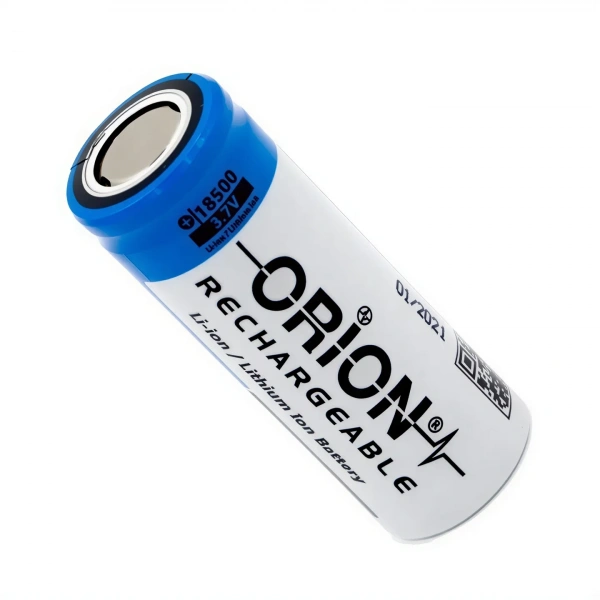 Orion 18500 3.7V 1500mAh 1C Düz Kafa Li-ion Şarj Edilebilir Pil