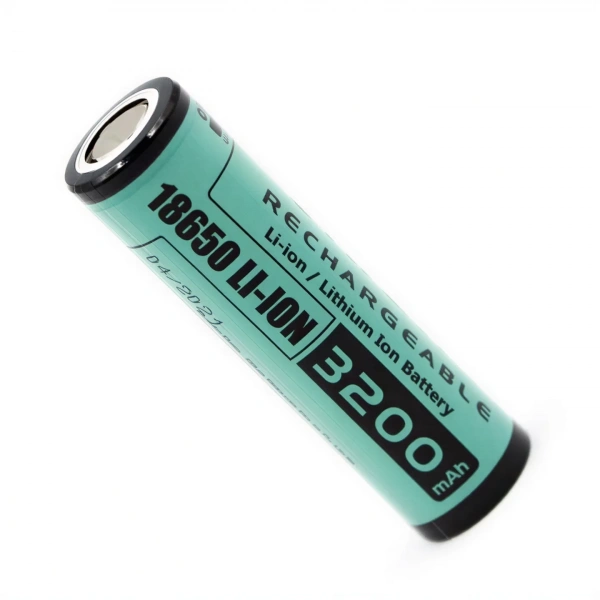 Orion 18650 3.7V 3200mAh 3C Düz Kafa Li-ion Şarj Edilebilir Pil