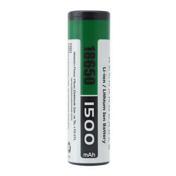Orion 18650 3.7V 1500mAh 3C Düz Kafa Li-ion Şarj Edilebilir Pil