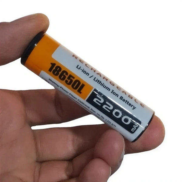 Orion 18650L 3.7V 2200mAh 5C Li-ion Şarj Edilebilir Pil