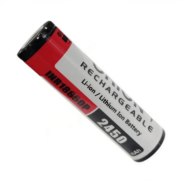 Orion 18650P 3.7V 2450mAh 12C Düz Kafa Li-ion Şarj Edilebilir Pil