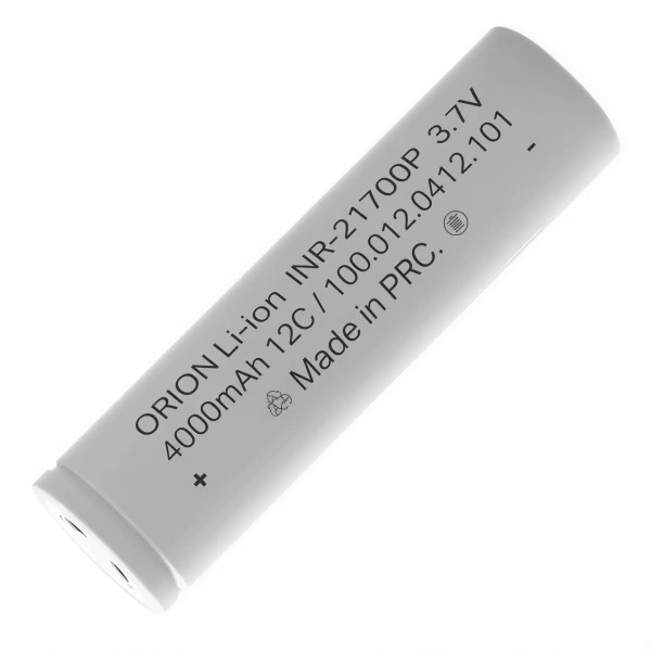 Orion 21700P 3.7V 4000mAh 12C Düz Kafa Li-ion Şarj Edilebilir Pil