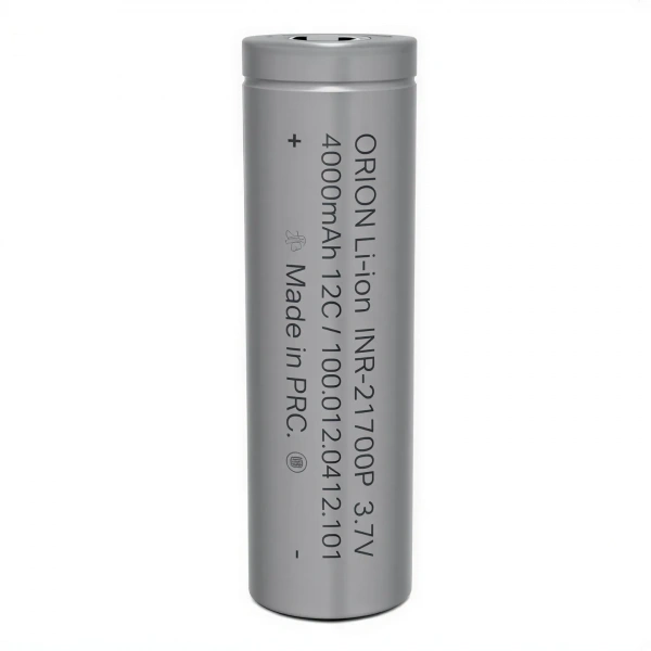 Orion 21700P 3.7V 4000mAh 12C Düz Kafa Li-ion Şarj Edilebilir Pil