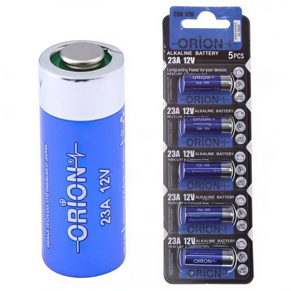 Orion 23A 12V Alkalin Pil 5li Paket