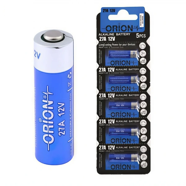 Orion 27A 12V Alkalin Pil 5li Paket