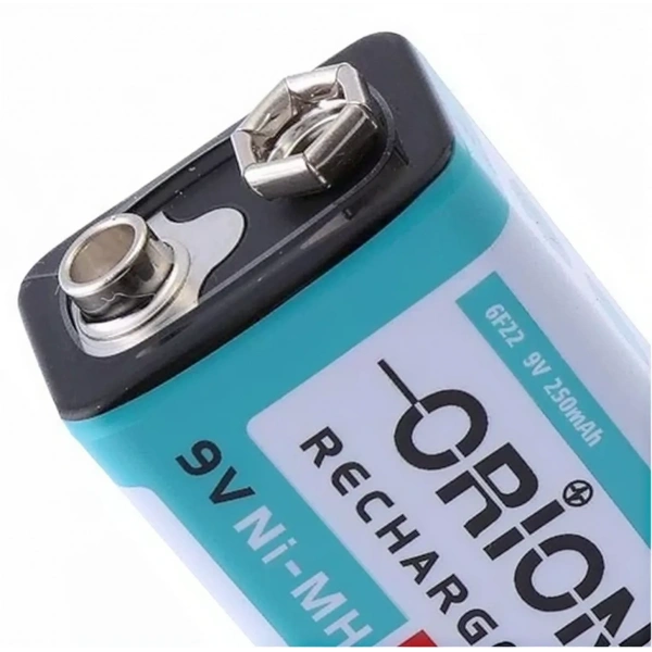 Orion 9V 250mAh Ni-MH Şarj Edilebilir Pil