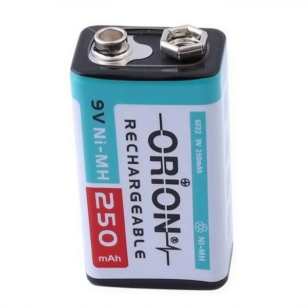 Orion 9V 250mAh Ni-MH Şarj Edilebilir Pil