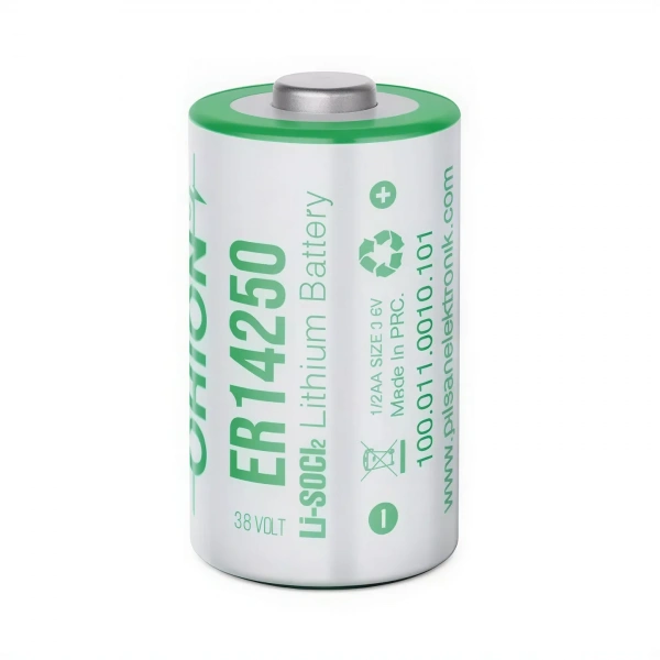 Orion ER14250 H 3.6V Li-SOCl₂ 1/2 AA Lityum Kısa Kalem Pil