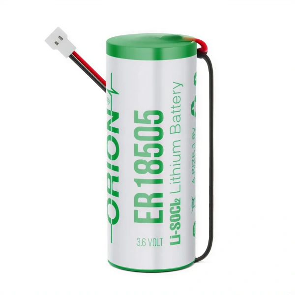 Orion ER18505 H 3.6V 4100 mAh Li-SOCl₂ A Boy Lityum Pil - 15 cm Kablolu Molex 51005