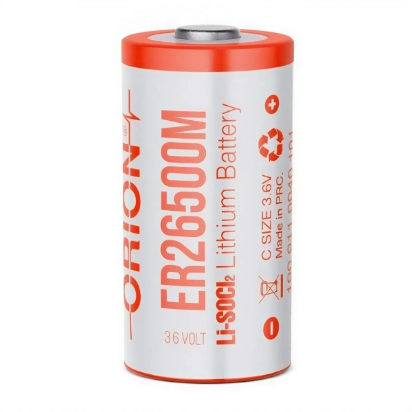 Orion ER26500 M 3.6V 8500 mAh Li-SOCl₂ C Boy Lityum Pil