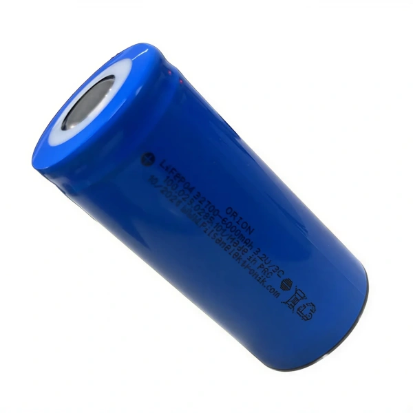 Orion IFR32700 3.2V 6000mAh 3C Düz Kafa LiFePO4 Şarj Edilebilir Pil