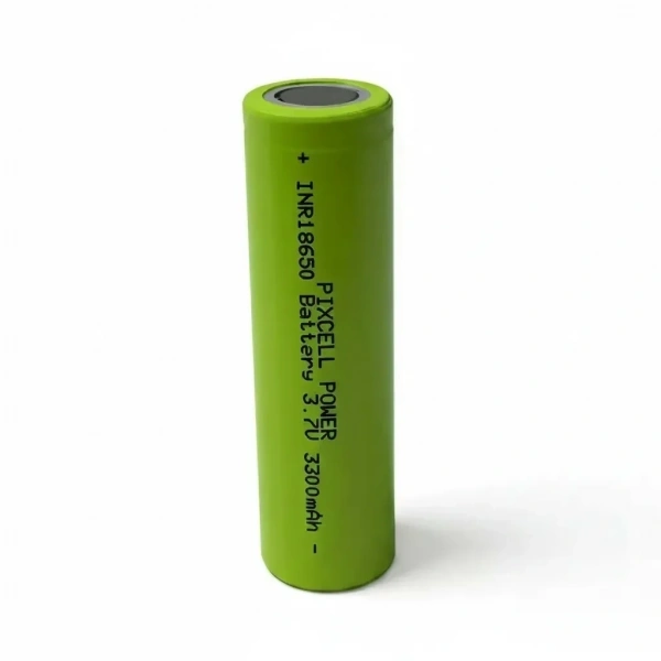 Pixcell Power INR18650 3.7V 3300 mAh Li-ion Düz Kafa Şarjlı Pil
