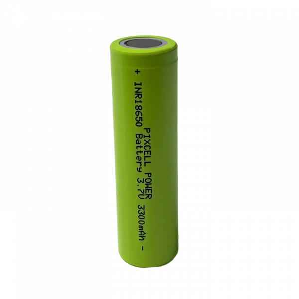 Pixcell Power INR18650 3.7V 3300 mAh Li-ion Düz Kafa Şarjlı Pil