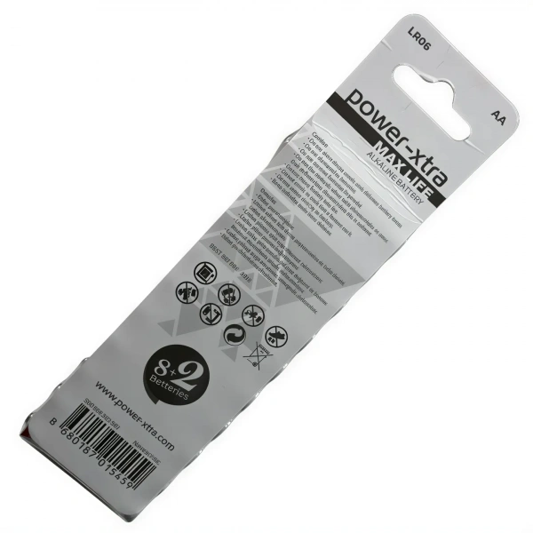 Power-Xtra MaxLife LR06 1.5V Alkalin AA Kalem Pil - 10lu Paket