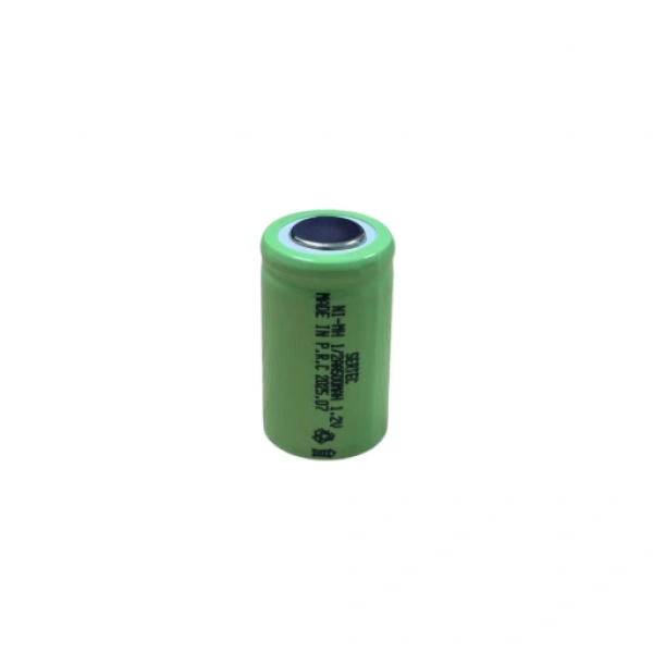 Sertec 1/2AA 1.2V 500mAh Ni-MH Düz Kafa Şarjlı Pil