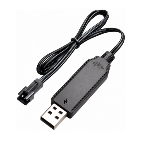 Sertec 3.6V Ni-Cd / Ni-MH Oyuncak Bataryası USB Şarj Kablosu