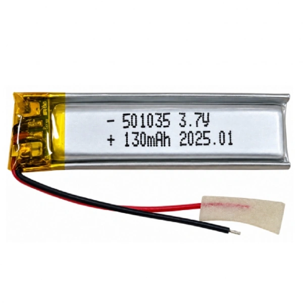 Sertec 501035 3.7V 130mAh Devreli Li-Polymer Pil – 1.5A