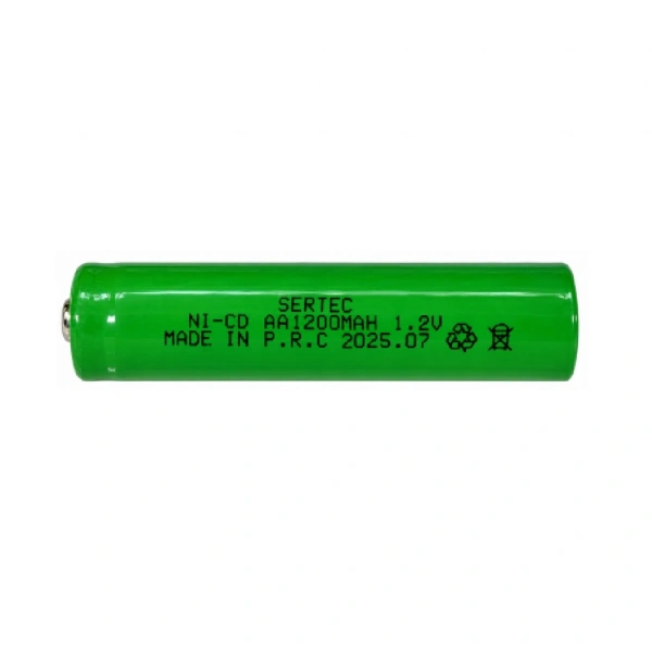 Sertec AA 1.2V 1200mAh Ni-Cd Şarjlı Kalem Pil