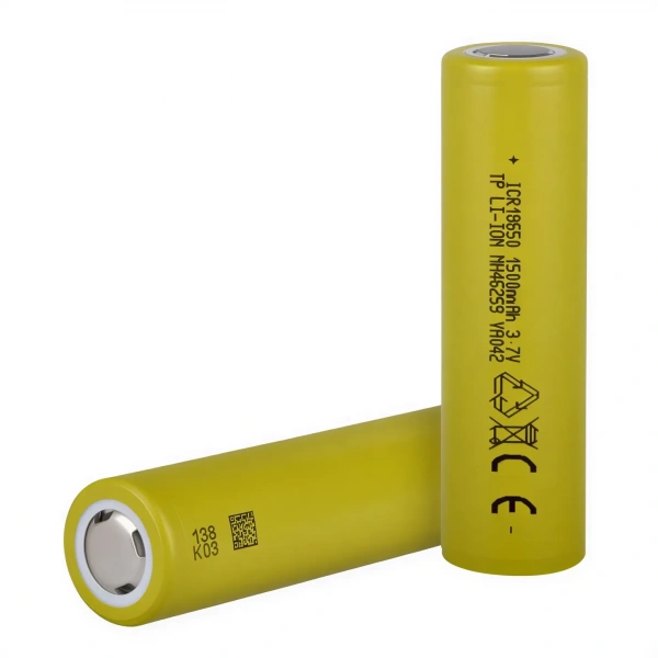 Tenpower ICR18650-15SG 3.7V 1500 mAh Li-ion Düz Kafa Şarjlı Pil - 30A