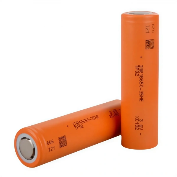 Tenpower INR18650-35HE 3.6V 3500 mAh Li-ion Düz Kafa Şarjlı Pil - 10A