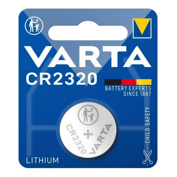 Varta CR2320 3V Lityum Düğme Pil Tekli Kart