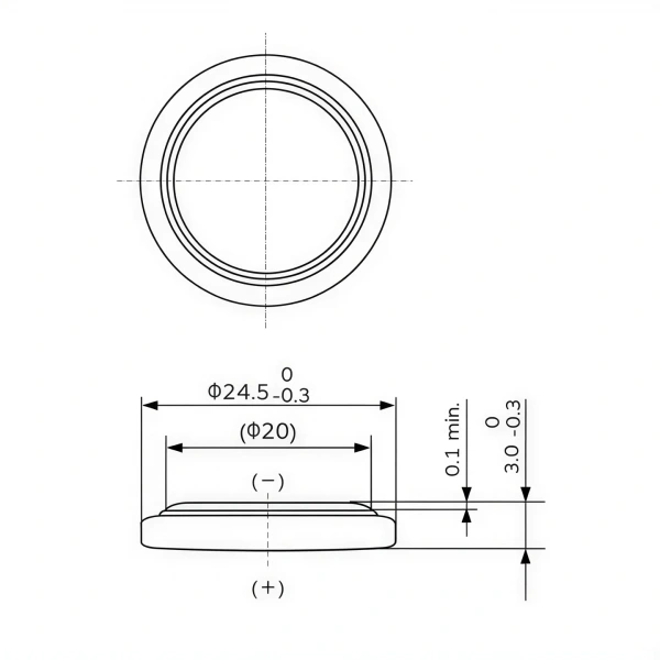 Varta CR2430 3V Lityum Düğme Pil Tekli Kart