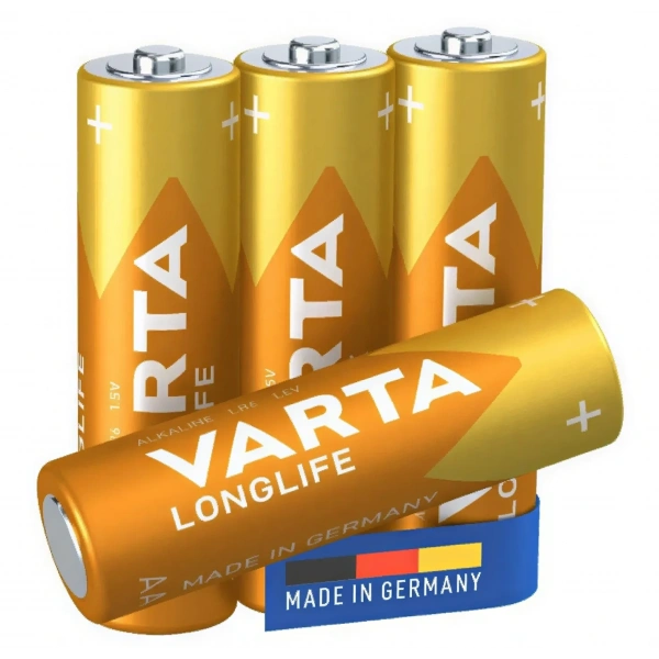 Varta Longlife AA 1.5V Alkalin Kalem Pil 4lü Paket