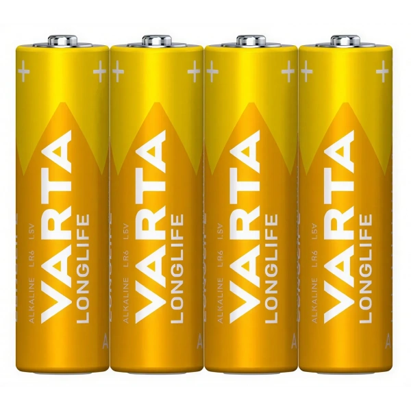 Varta Longlife AA 1.5V Alkalin Kalem Pil 4lü Paket