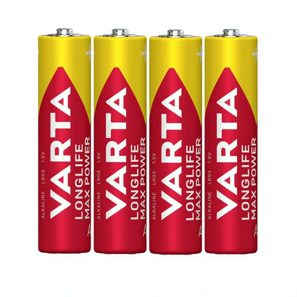 Varta Longlife Max Power R03 AAA 1.5V Alkalin İnce Kalem Pil 4lü Paket