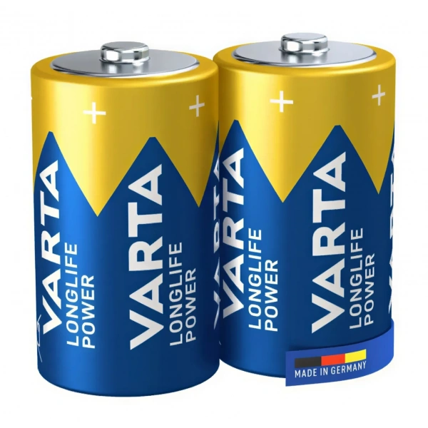 Varta Longlife Power D Büyük Boy 1.5V Alkalin Pil 2li Paket