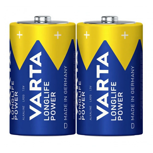 Varta Longlife Power D Büyük Boy 1.5V Alkalin Pil 2li Paket
